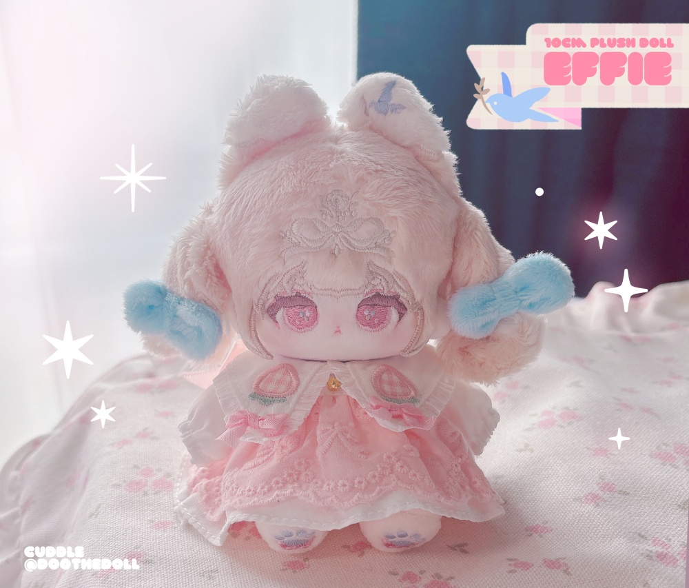 「cuddle」無属性ぬいぐるみ・リネ&エフィ&リク