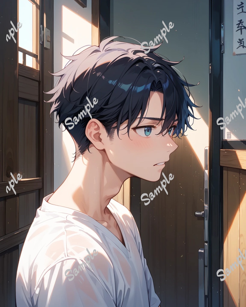 009_黒髪男子vol.2 フルカラー全15枚