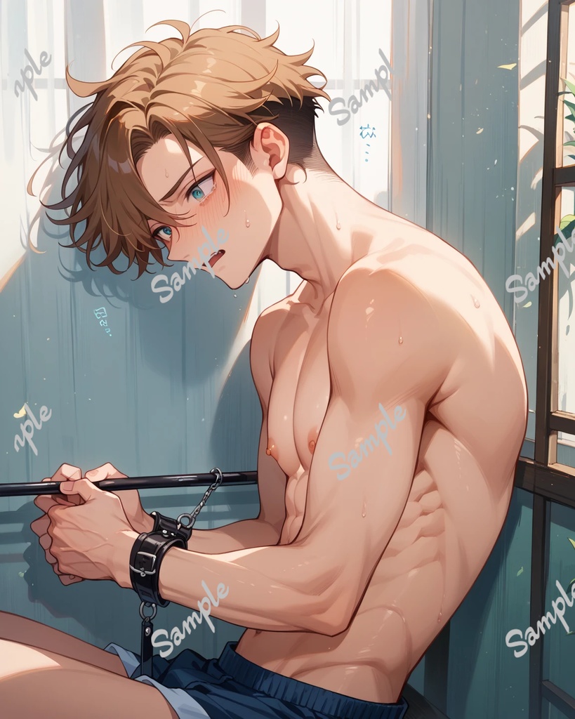 010_茶髪男子 羞恥心 フルカラー全１５枚