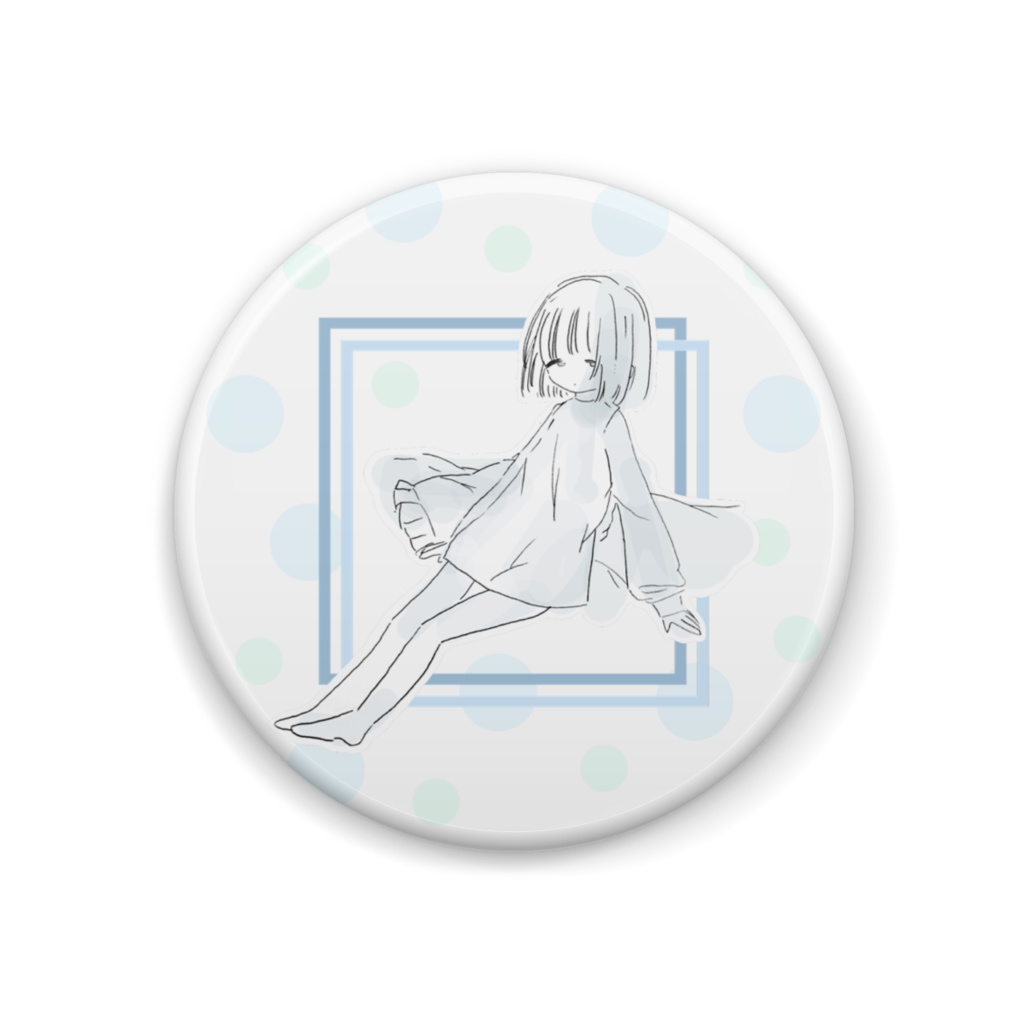 おやすみちゃん缶バッジ