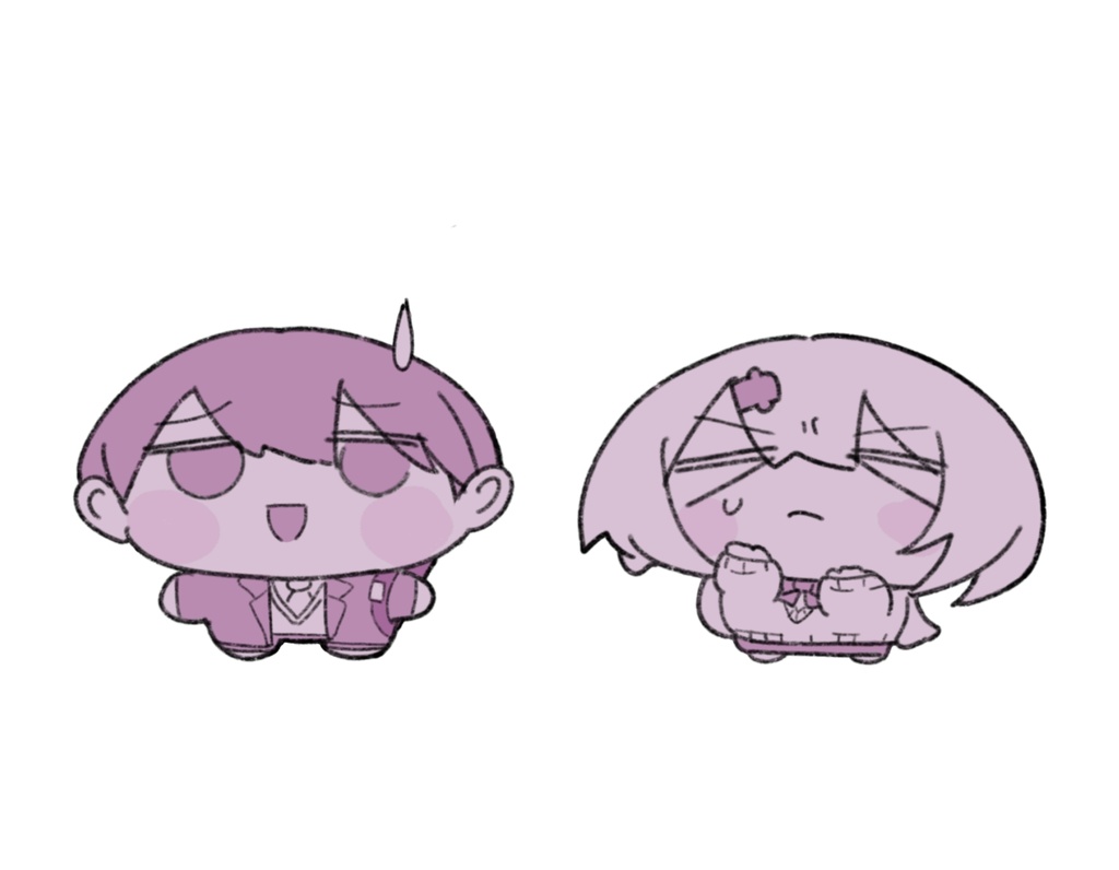 もちもちステッカー 