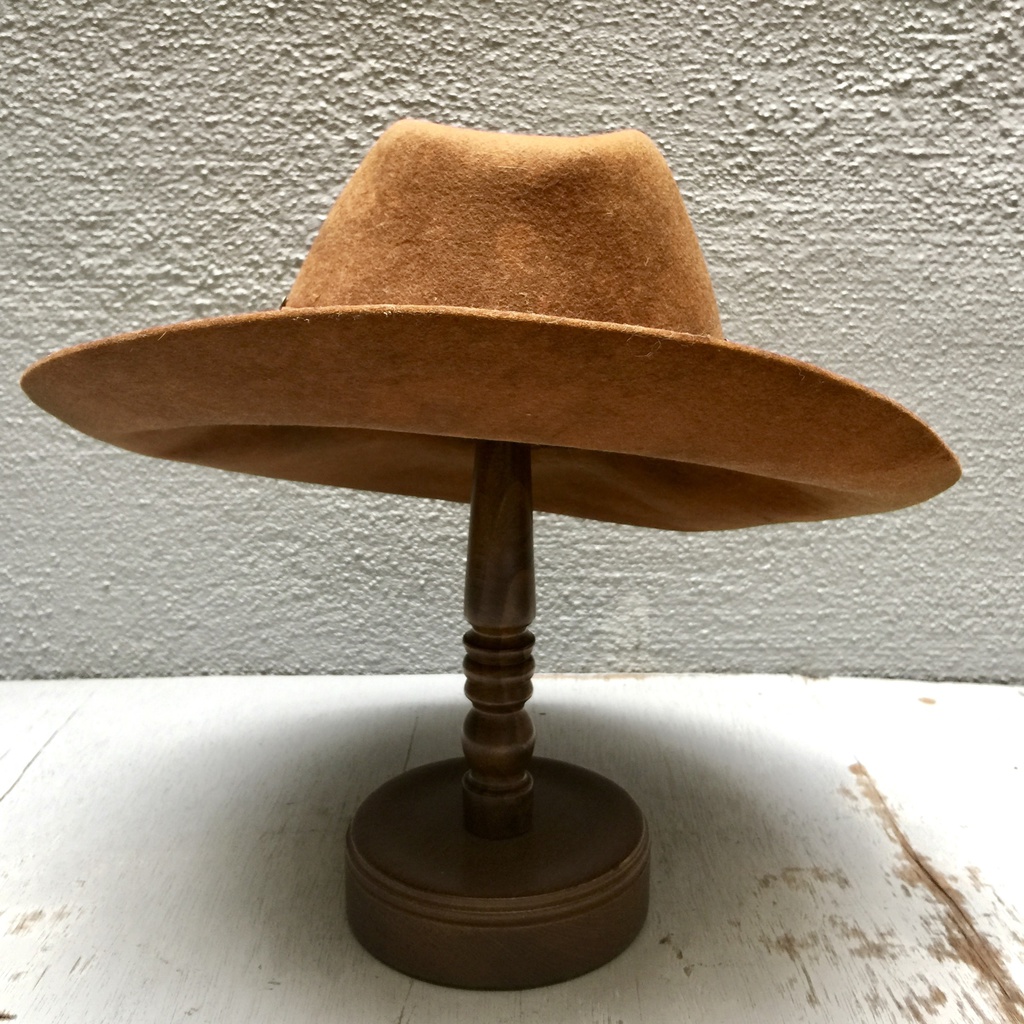 (USED)FUJI HAT&Mr.OKUDA/フジハット(size58-59)/カウボーイハット/ウェスタンハット/レザークラフトリボン/