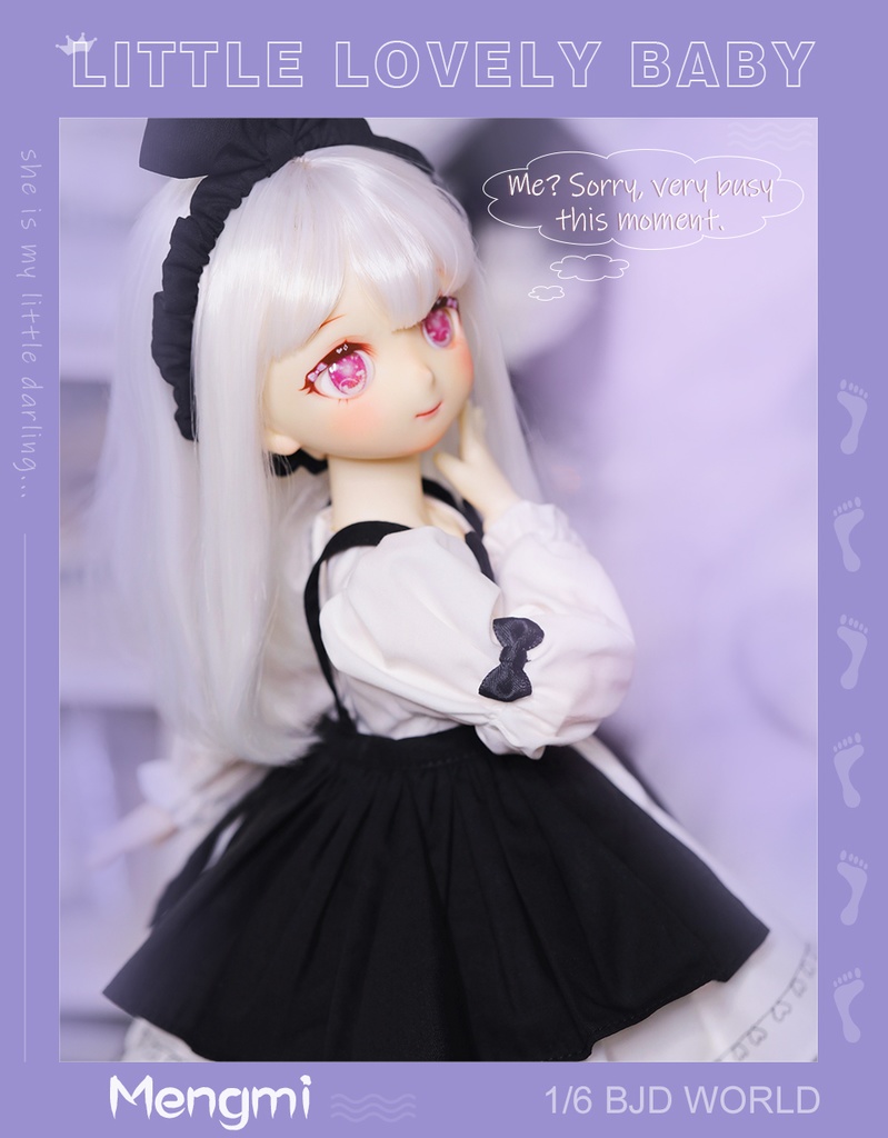 fantasy angel 1/4 BJDドール Mengmi MSD レジンおもちゃ ボディジョイントドール 誕生日 クリスマスプレゼント ミニフィー MSD