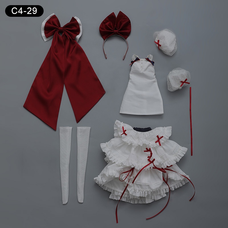 1/4 BJD 服 C4-29 アクセサリー 美しい女の子のボディドールドレス 女性用ボディ BJD ドールアクセサリー