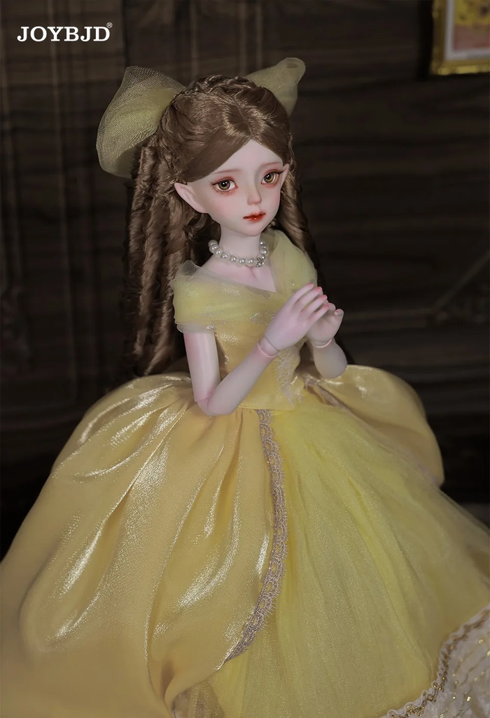 Joybjd yicanyican人形,lds cajiボディ,ひまわりプリンセスドレス,ボールジョイント,ヨーロピアンスタイル,1/4