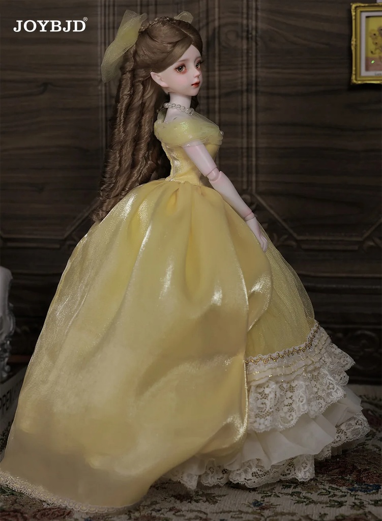 Joybjd yicanyican人形,lds cajiボディ,ひまわりプリンセスドレス,ボールジョイント,ヨーロピアンスタイル,1/4