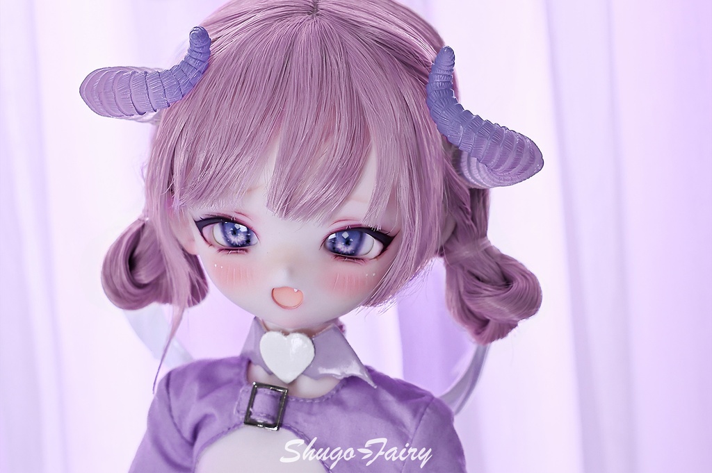 Shugafairy-透明な尾を持つ悪魔のBJD人形,アニメの女の子,ファンタジーの子羊,アニメの女の子,1/4,ユニークなクリスマスプレゼント