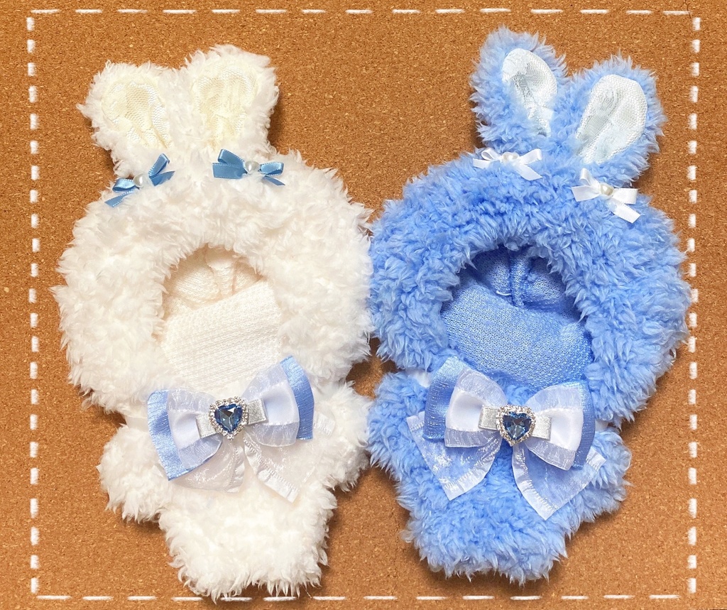 プライズサイズ🐰ブルー＆ホワイト