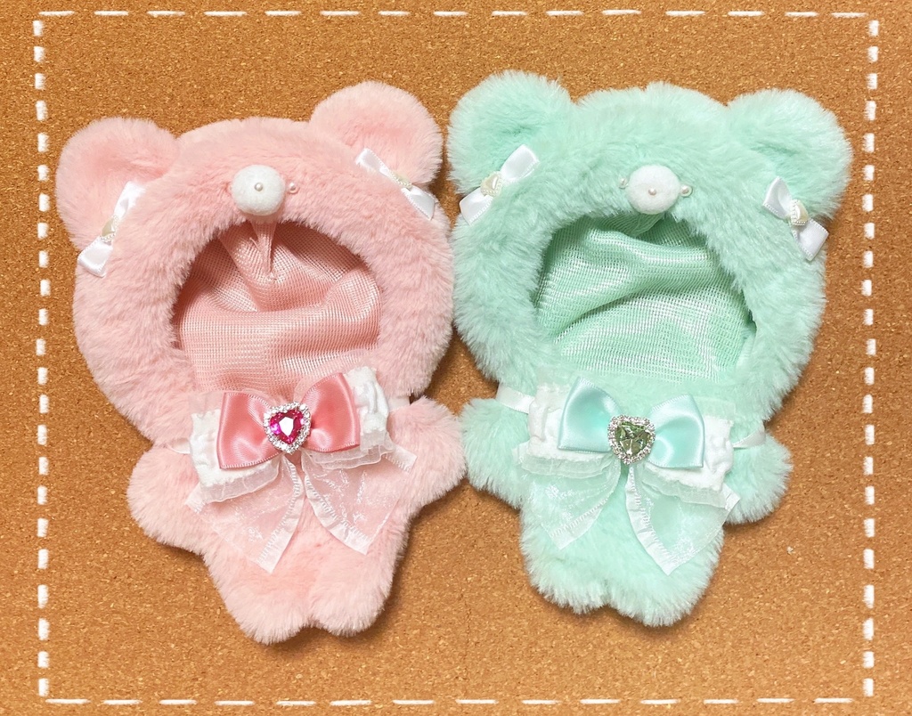 プライズサイズ🧸ピンク＆グリーン