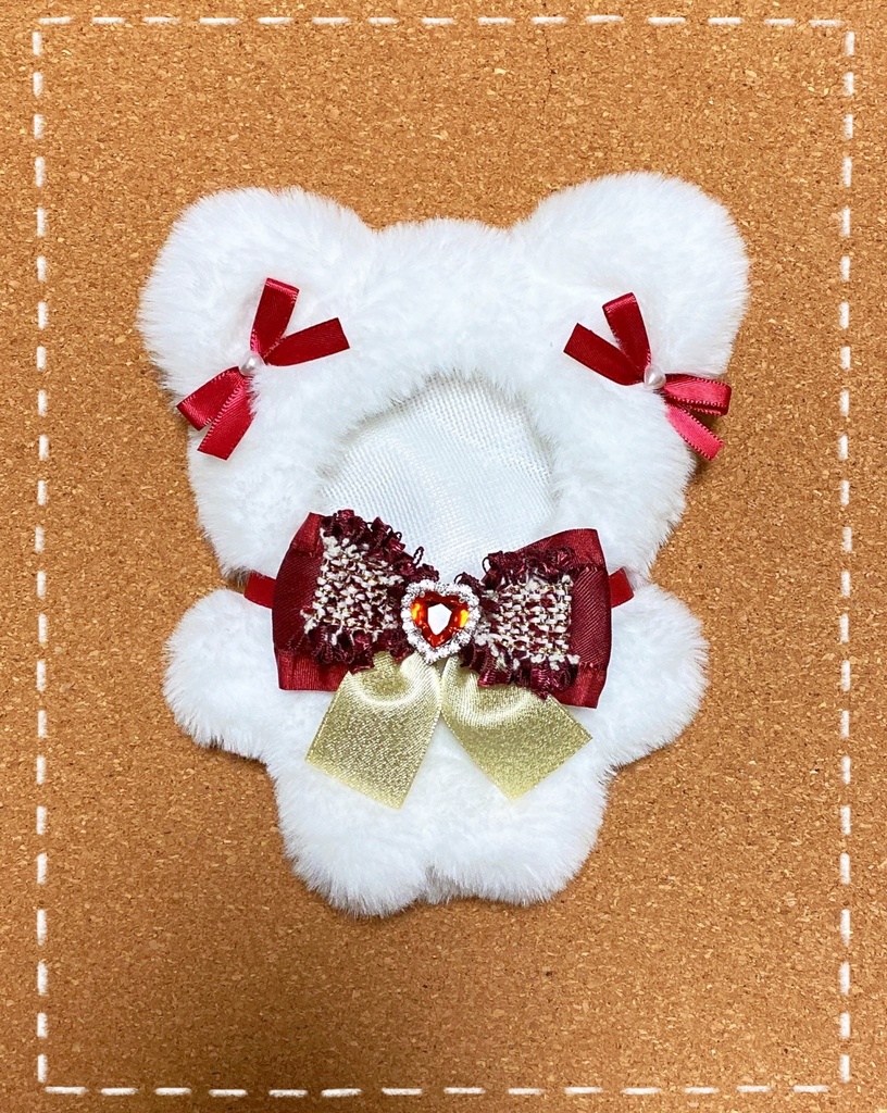 コスマスサイズ   くまさん🧸ボルドー