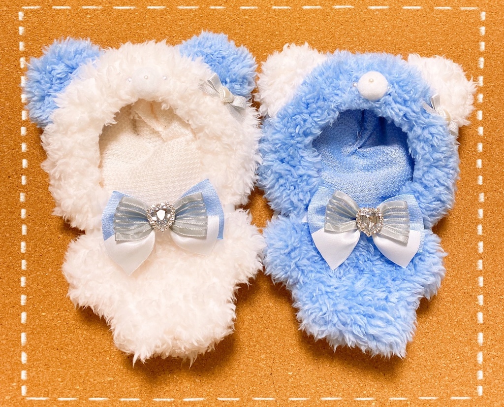 プライズサイズ🧸ブルー＆ホワイト