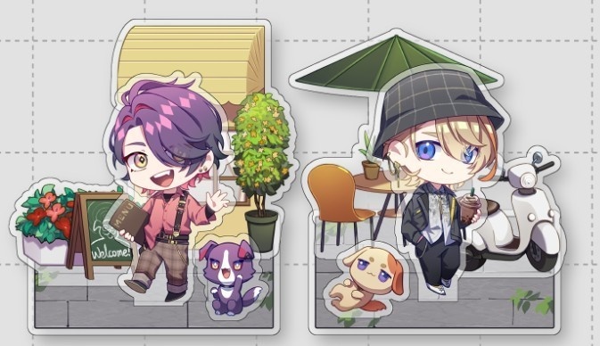 【非公式】Zeffiroアクスタセット