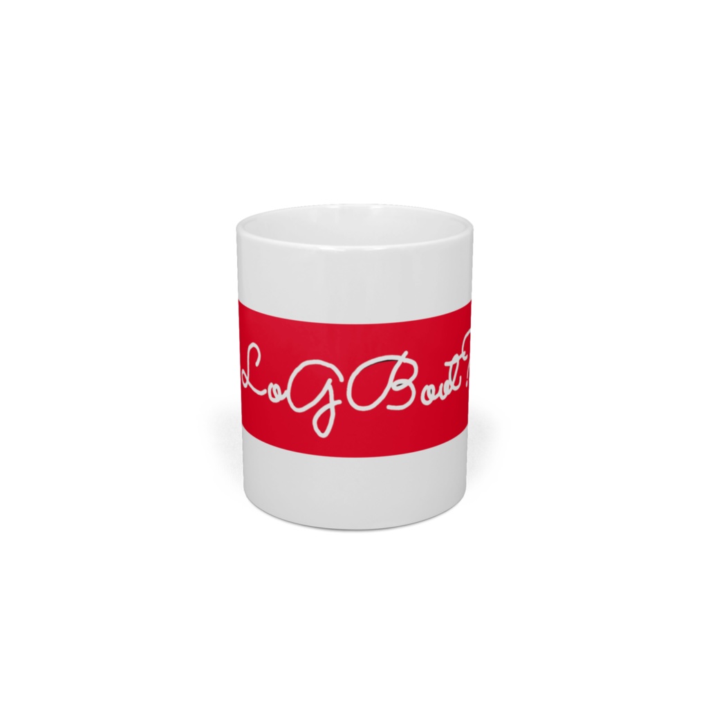 LoGBoot?オリジナルロゴマグカップ赤ver.