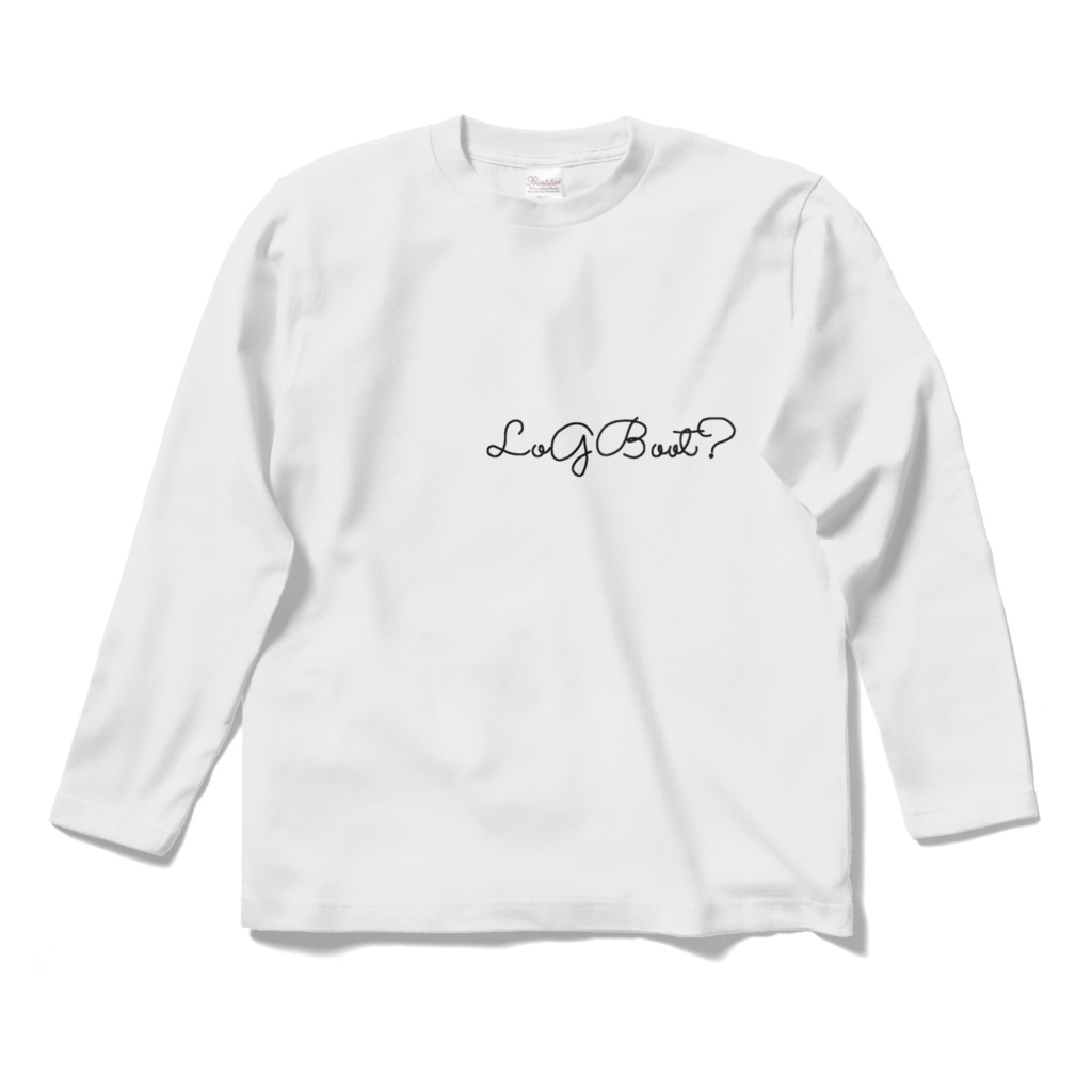 LoGBoot?両面印刷ゲンタくんロングTシャツ白ver,