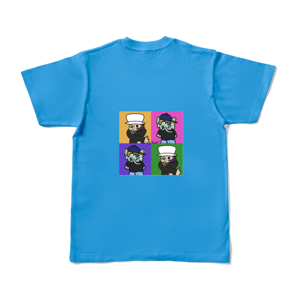 LoGBoot?両面半袖Tシャツ ターコイズver