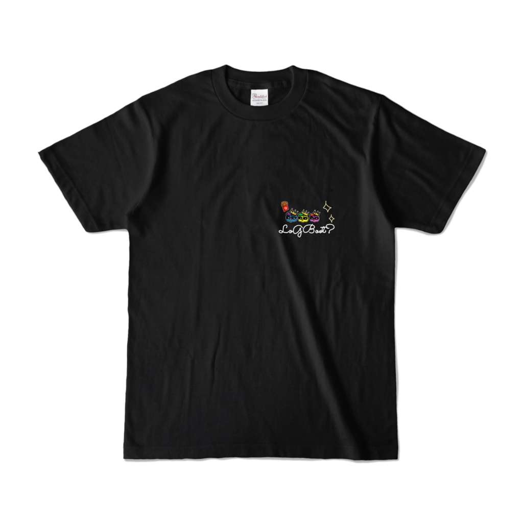 LoGBoot?両面半袖Tシャツ ブラックver