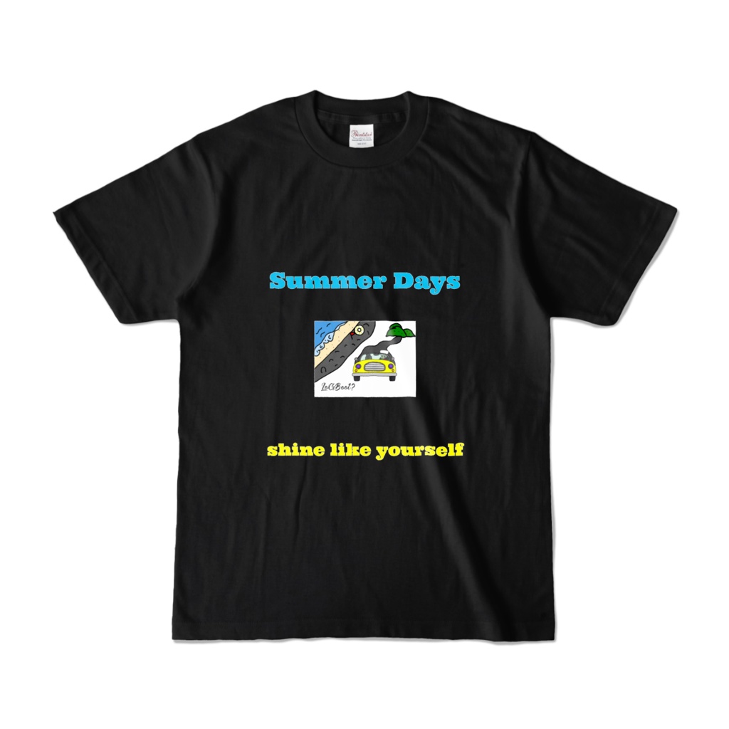 全2種LoGBoot? SUMMER DAYS SHINE LINE YOURSELF 半袖Tシャツ