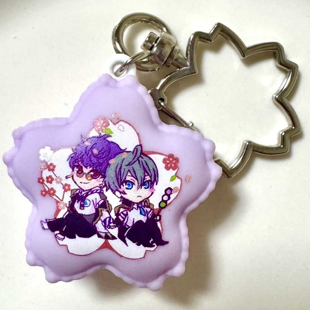 みそさく さくらマカロンキーホルダー