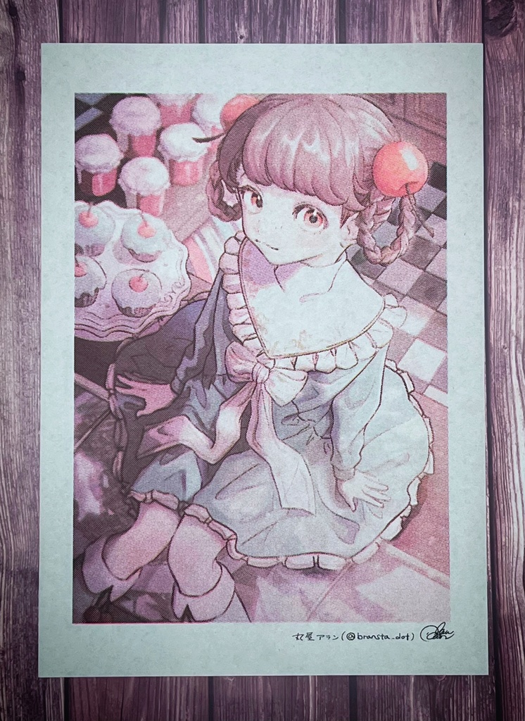 リソグラフ作品『Griotte』