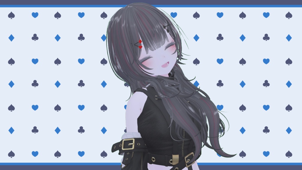 トランプのヘアピン