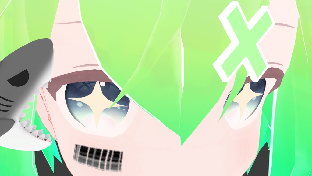 【Free/無料】×のかみかざり