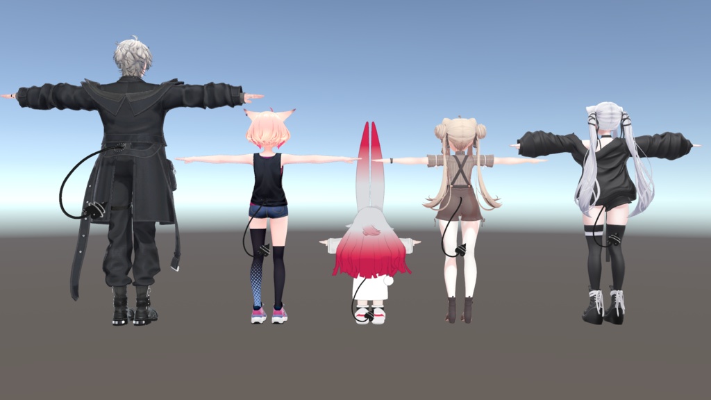 【複数アバター対応】さきゅばすてーる【アニメーション付き】|セール中|