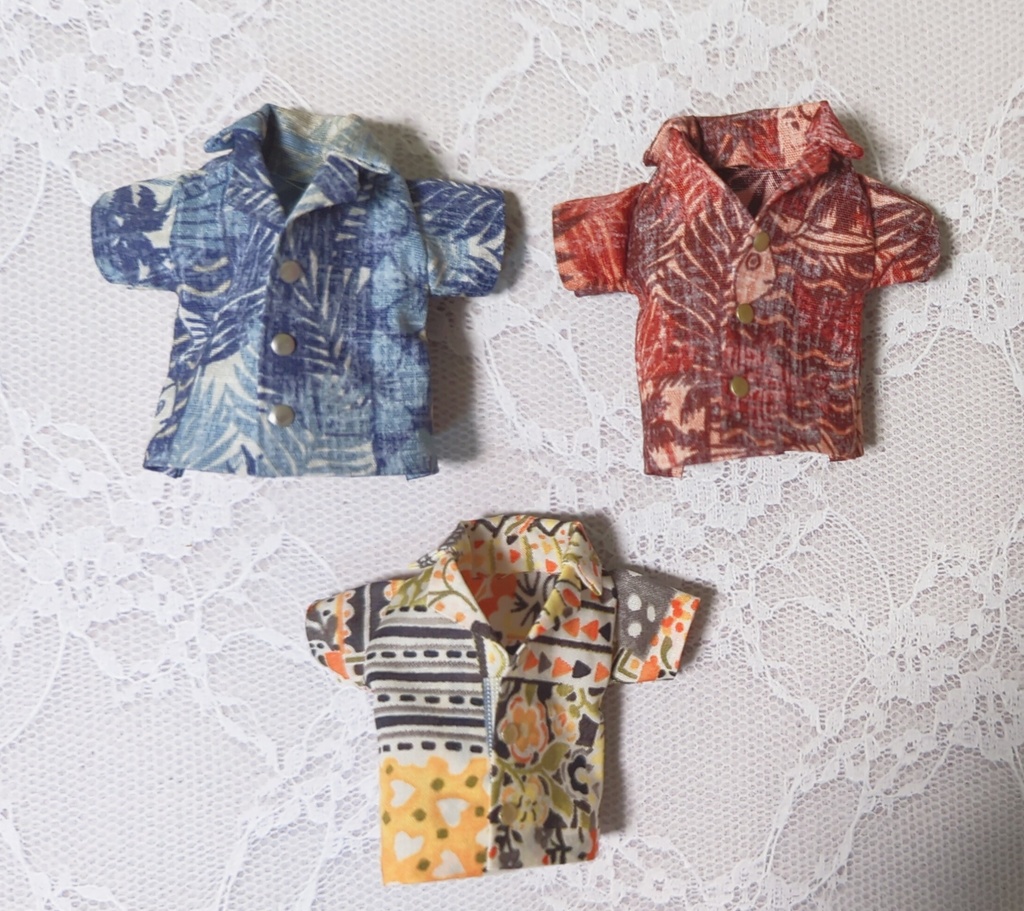 オビツ用アロハシャツ