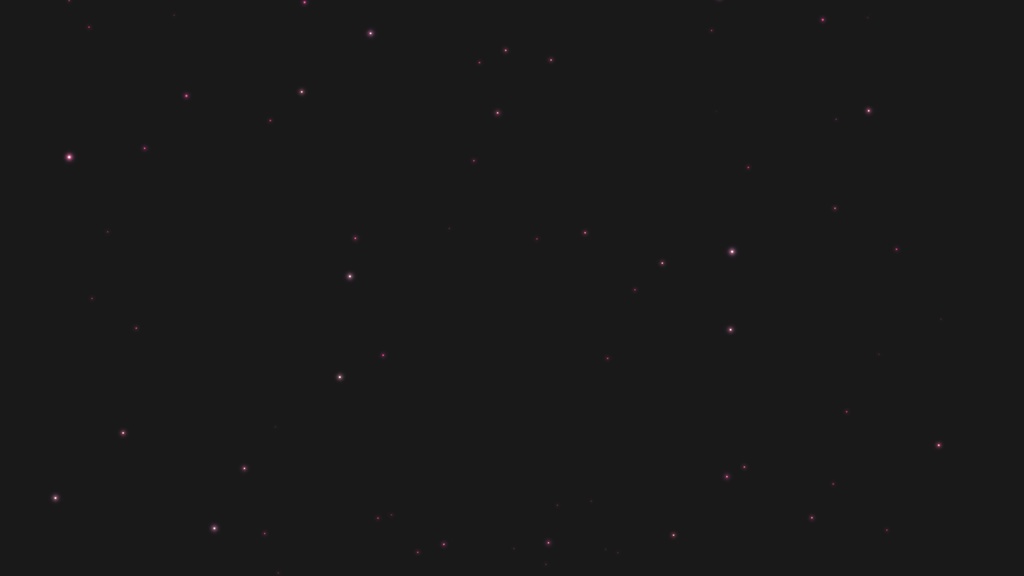 【背景透過】汎用キラキラループパーティクルセット【ループ・背景素材・エフェクト】