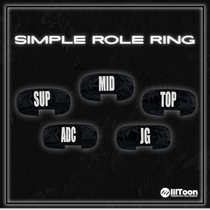 【VRchat想定】Simple-Role-Ring