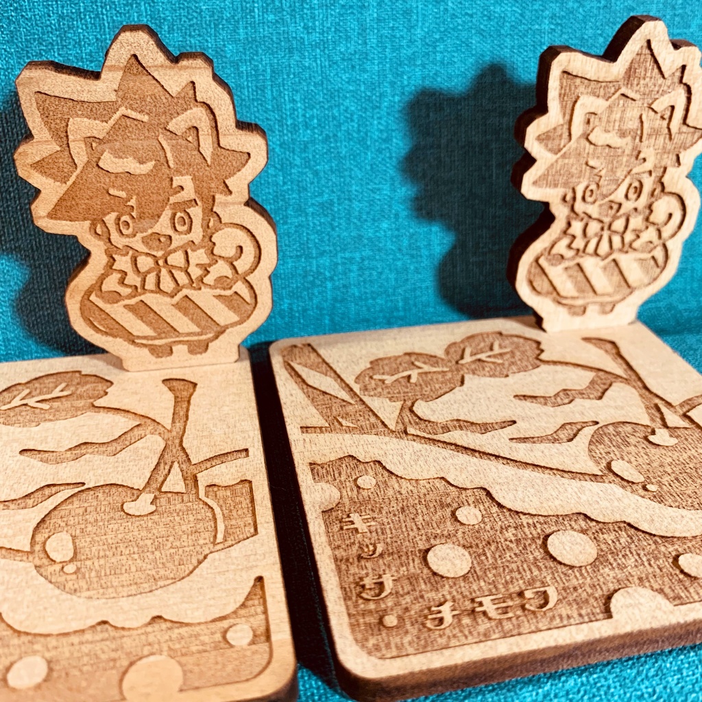 まきしっぽウッドコースター