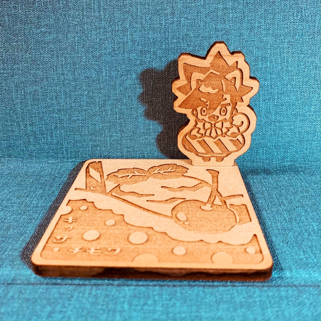 まきしっぽウッドコースター