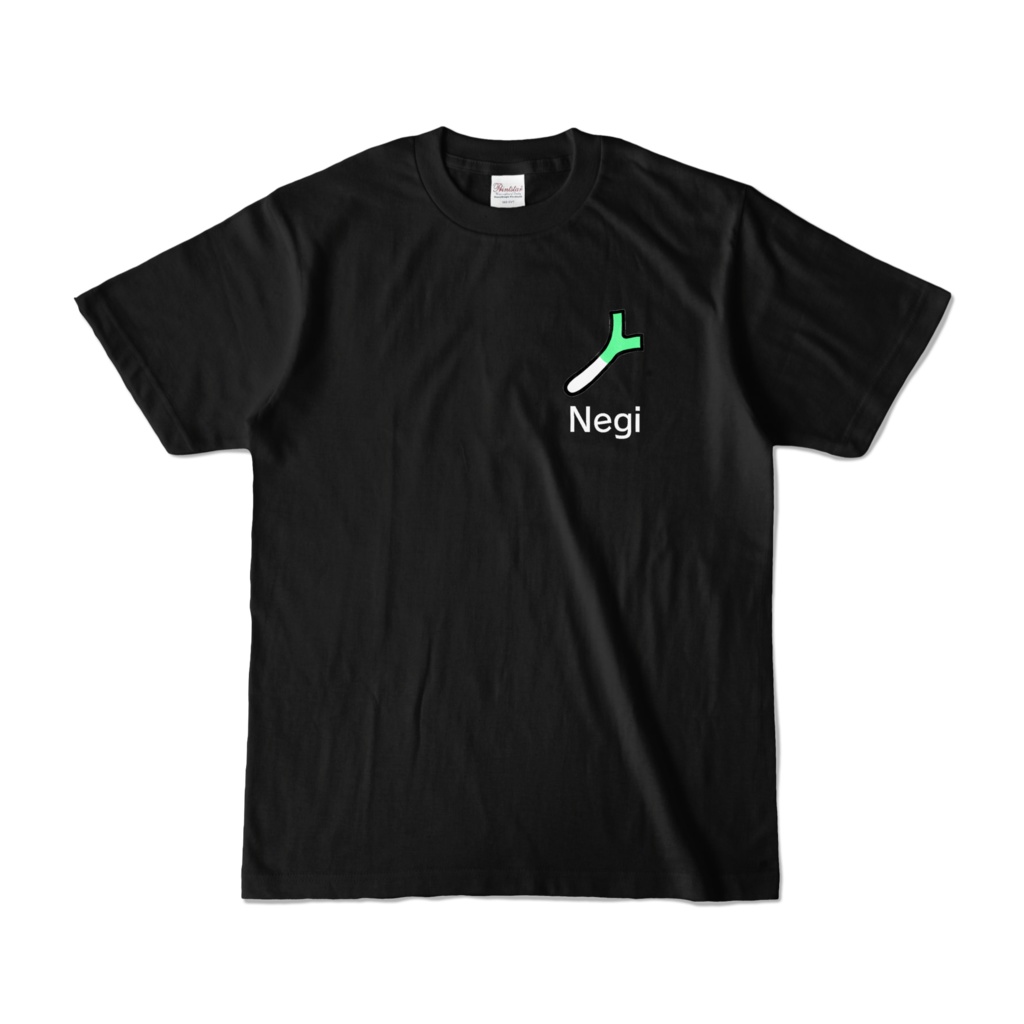 『ネギTシャツ』ブラック