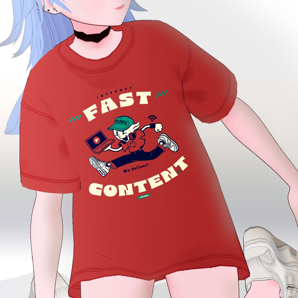 グラフィックTシャツ02 (vroid)