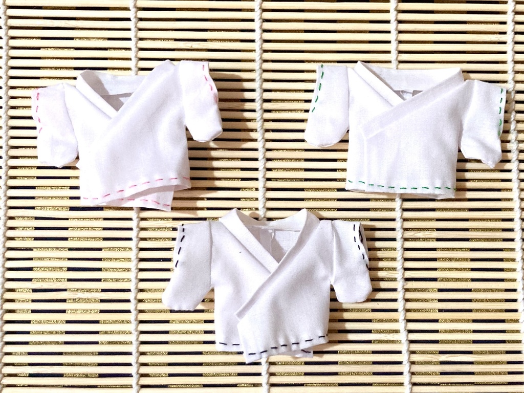 10cmぬい服 カラフル袴セット