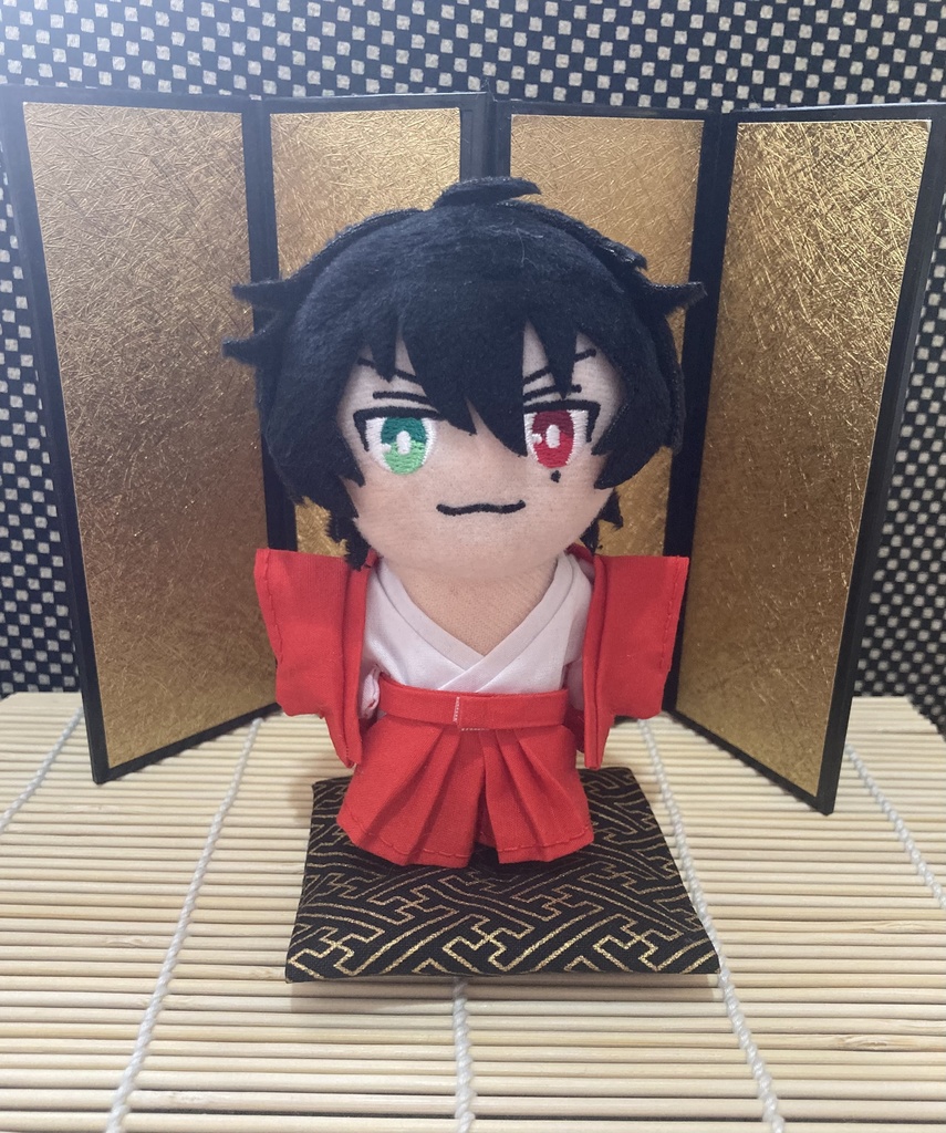 10cmぬい服 カラフル袴セット