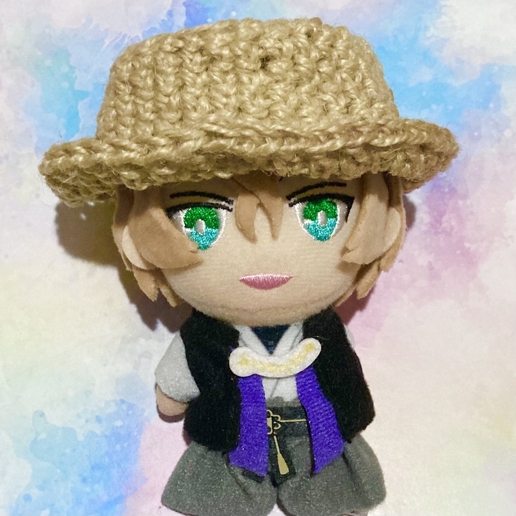 全3色【10cmぬい服】カンカン帽