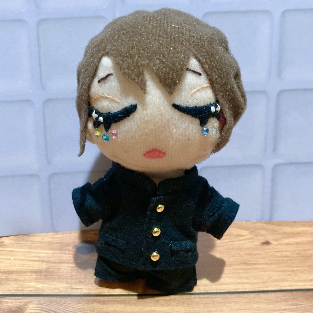 【10cm・15cmぬい・にとたん服】優等生な詰襟学ランセット