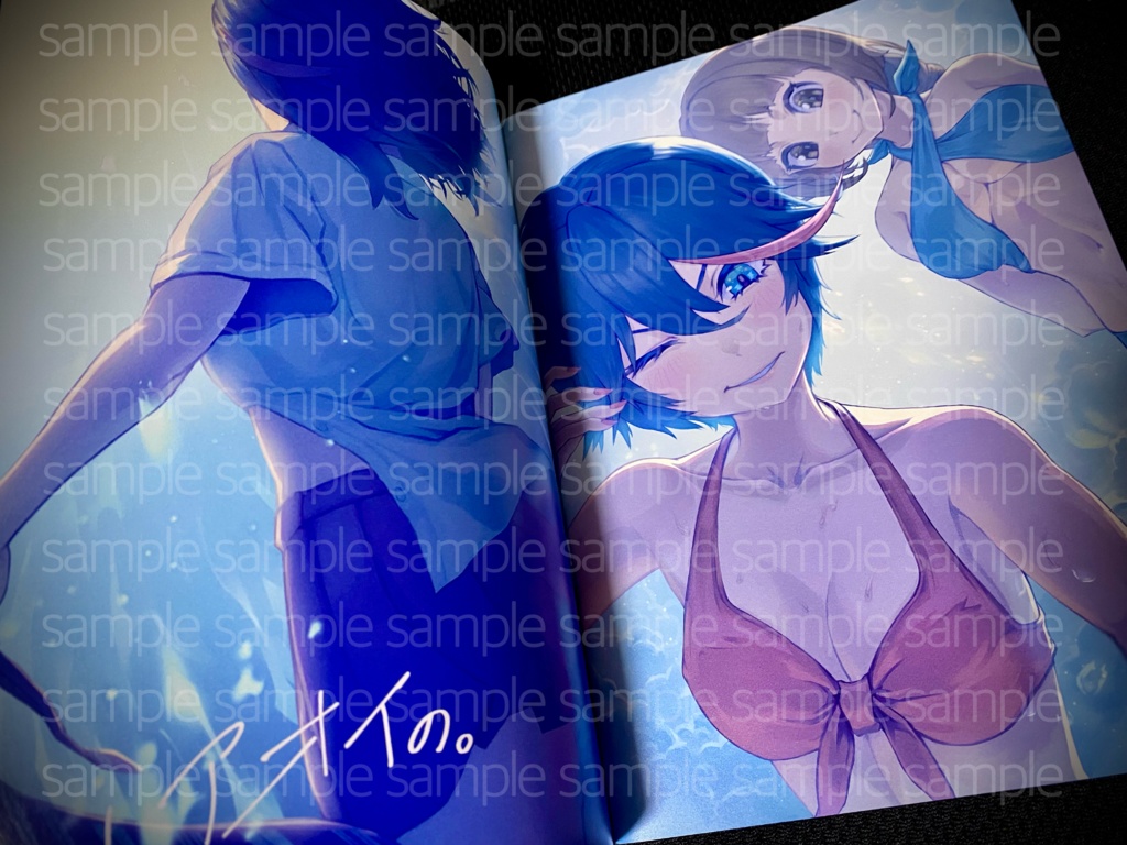 【イラスト本】アオイの。 KLK Ryuko Matoi unofficial illustbook