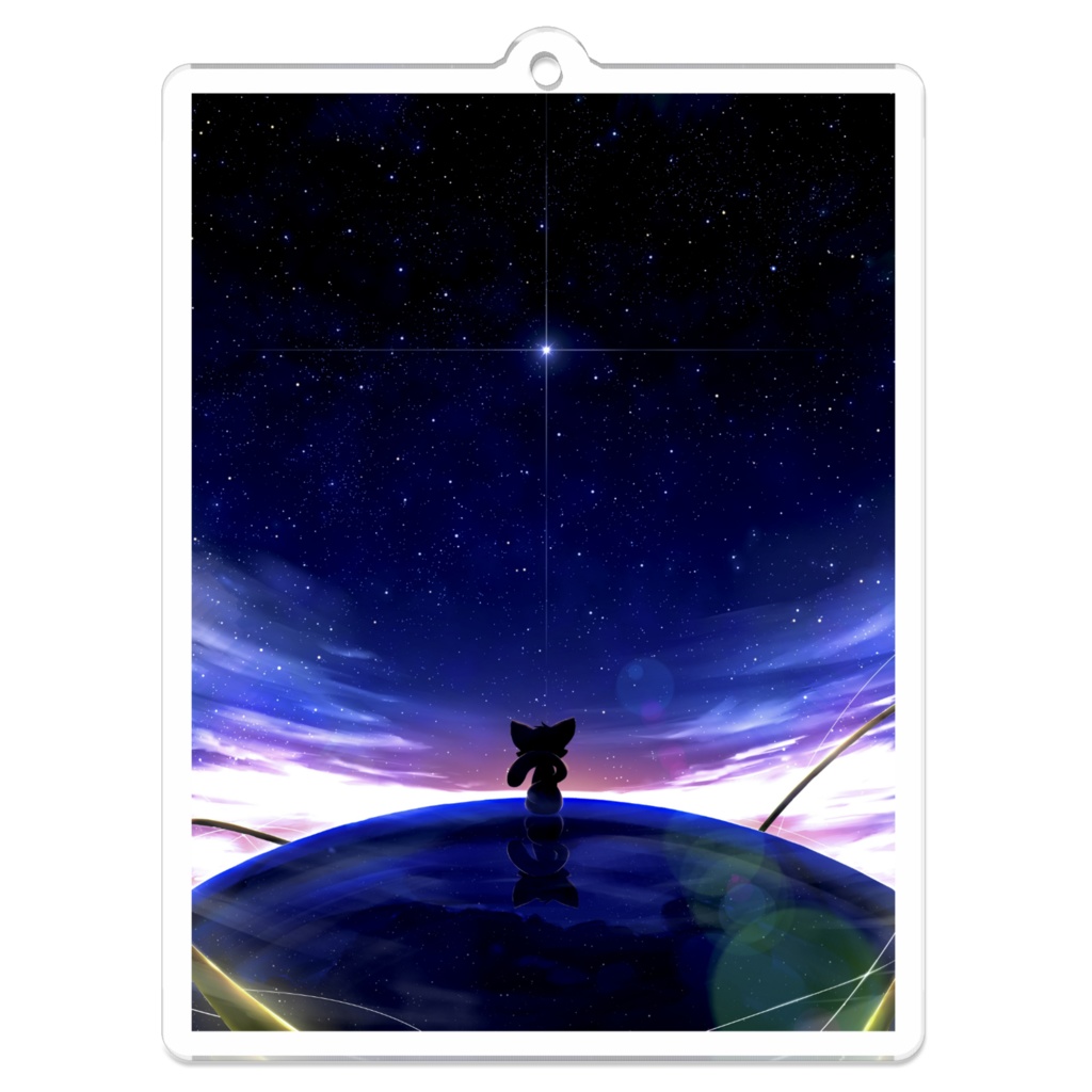 Live『ポラリス』ポスターイラストアクリルキーホルダー