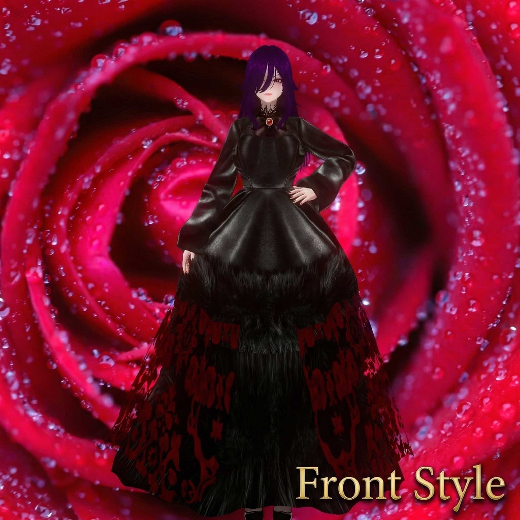 甘くない誘惑。「ビターチョコグランディエ」- 大人のバレンタインドレス-