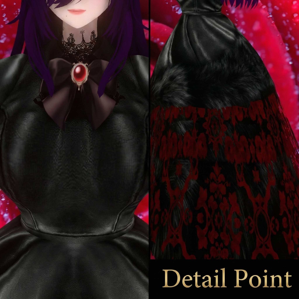 甘くない誘惑。「ビターチョコグランディエ」- 大人のバレンタインドレス-