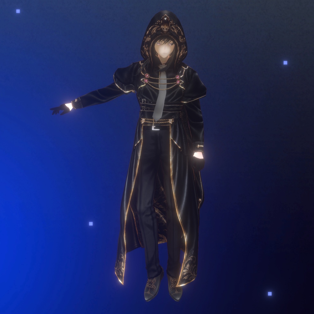 宵闇の観測者【Observer of the Twilight】男性用衣装