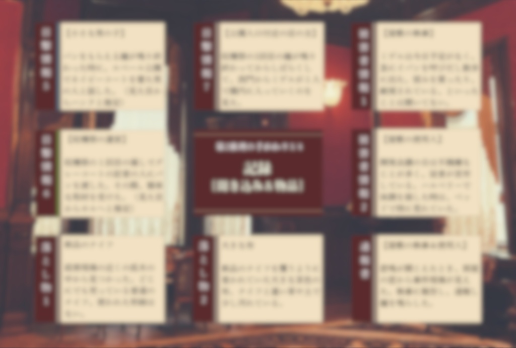 【マーダーミステリー】祈りの鐘に覆い隠されて(GMレス・4人用)