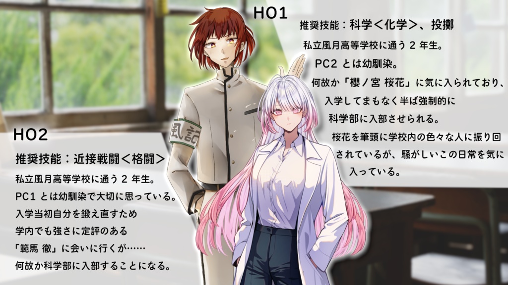 【新クトゥルフ神話TRPG】櫻ノ宮桜花は語らない SPLL:E195902