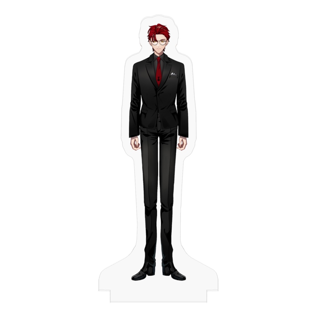 藍川カズマアクリルフィギュア(オールバックVer)