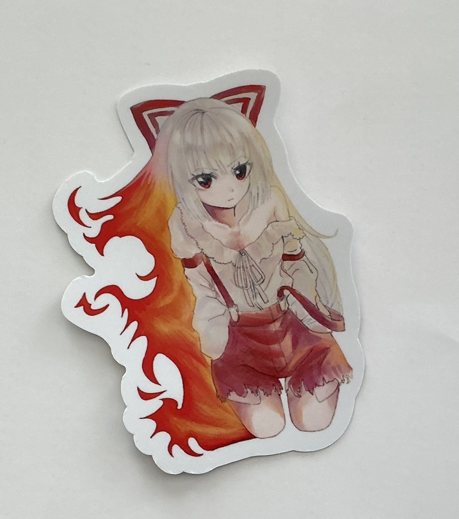 東方projectダイカットステッカー