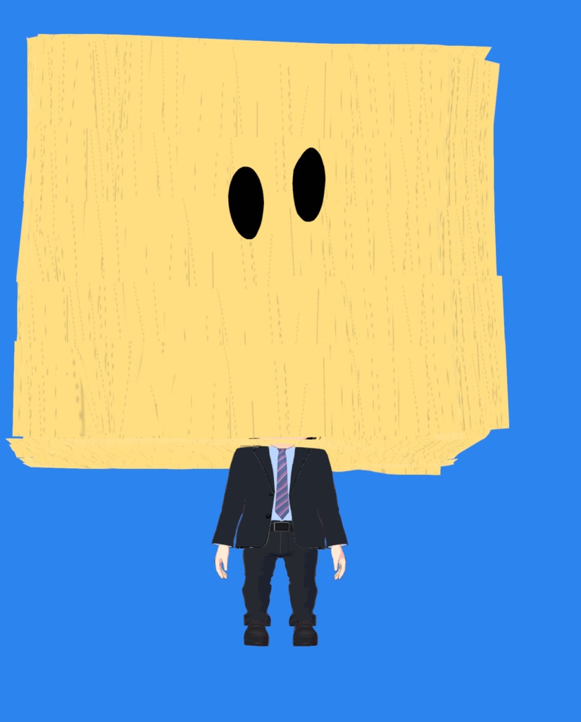 敵がいる時しゃがんでやり過ごす箱らしきアイテム(目は非表示可能)