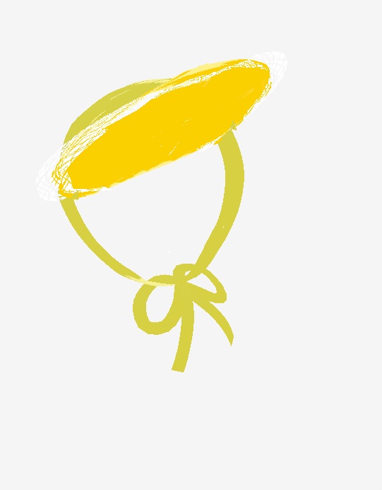 つけ髪ボンネット三色(帽子のみです)