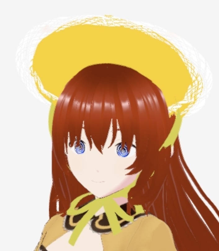 つけ髪ボンネット三色(帽子のみです)