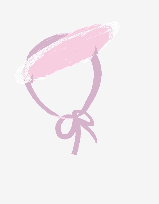 つけ髪ボンネット三色(帽子のみです)